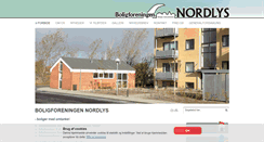 Desktop Screenshot of boligforeningen-nordlys.dk